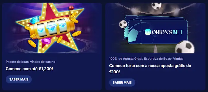 Orionsbet Casino bonus